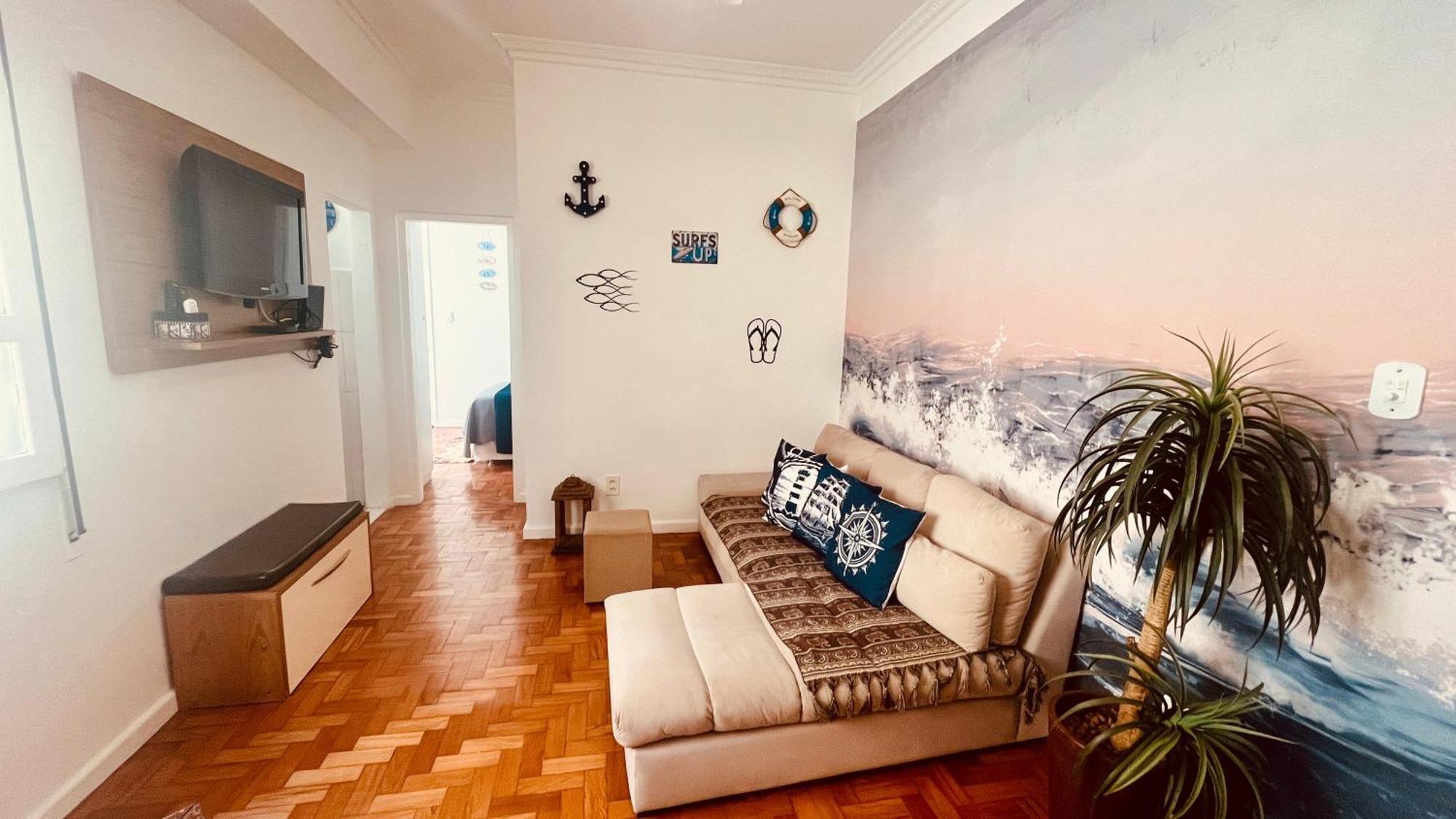 Riosouth - Apto Quase Pe Na Areia, Estiloso E Privativo, A 1 Min Da De Copacabana Apartamento *