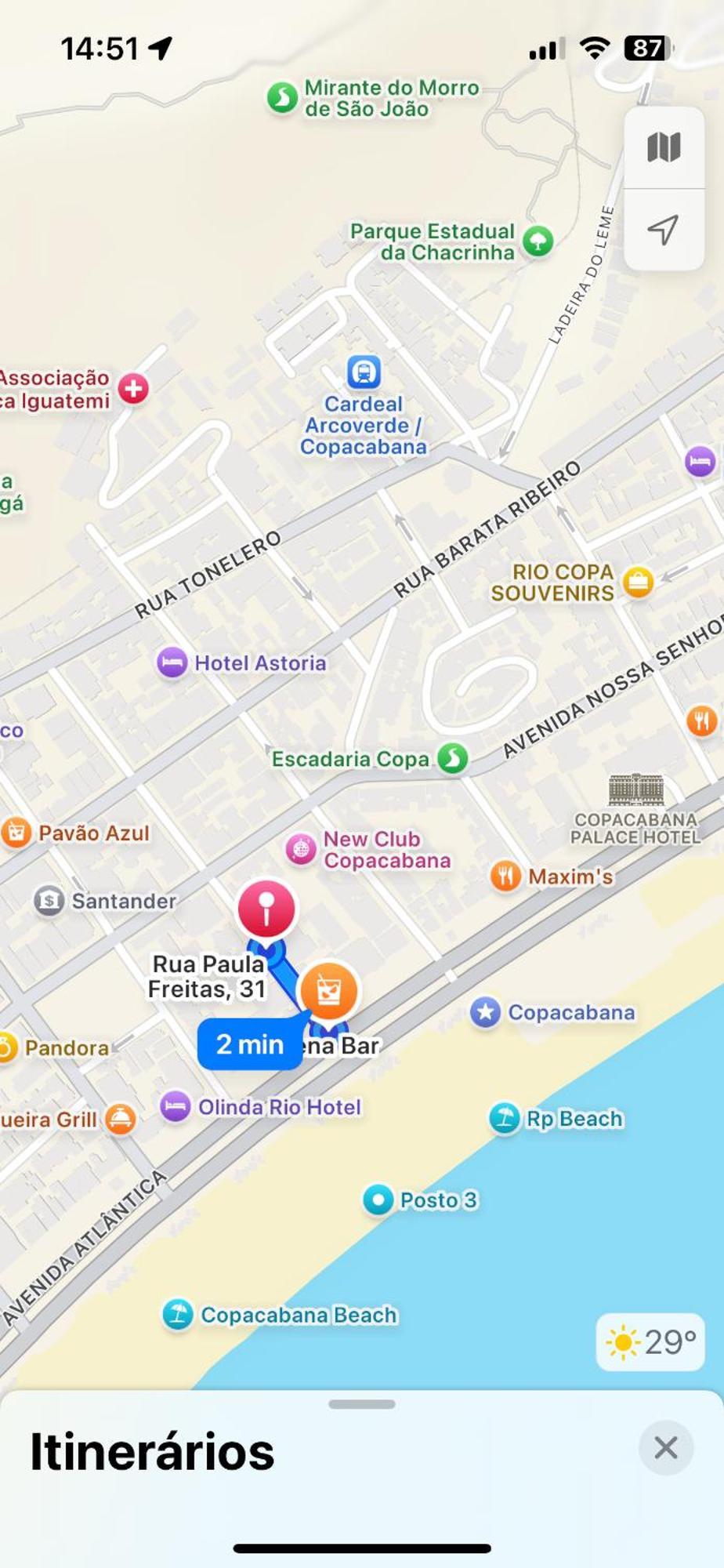 Riosouth - Apto Quase Pe Na Areia, Estiloso E Privativo, A 1 Min Da De Copacabana